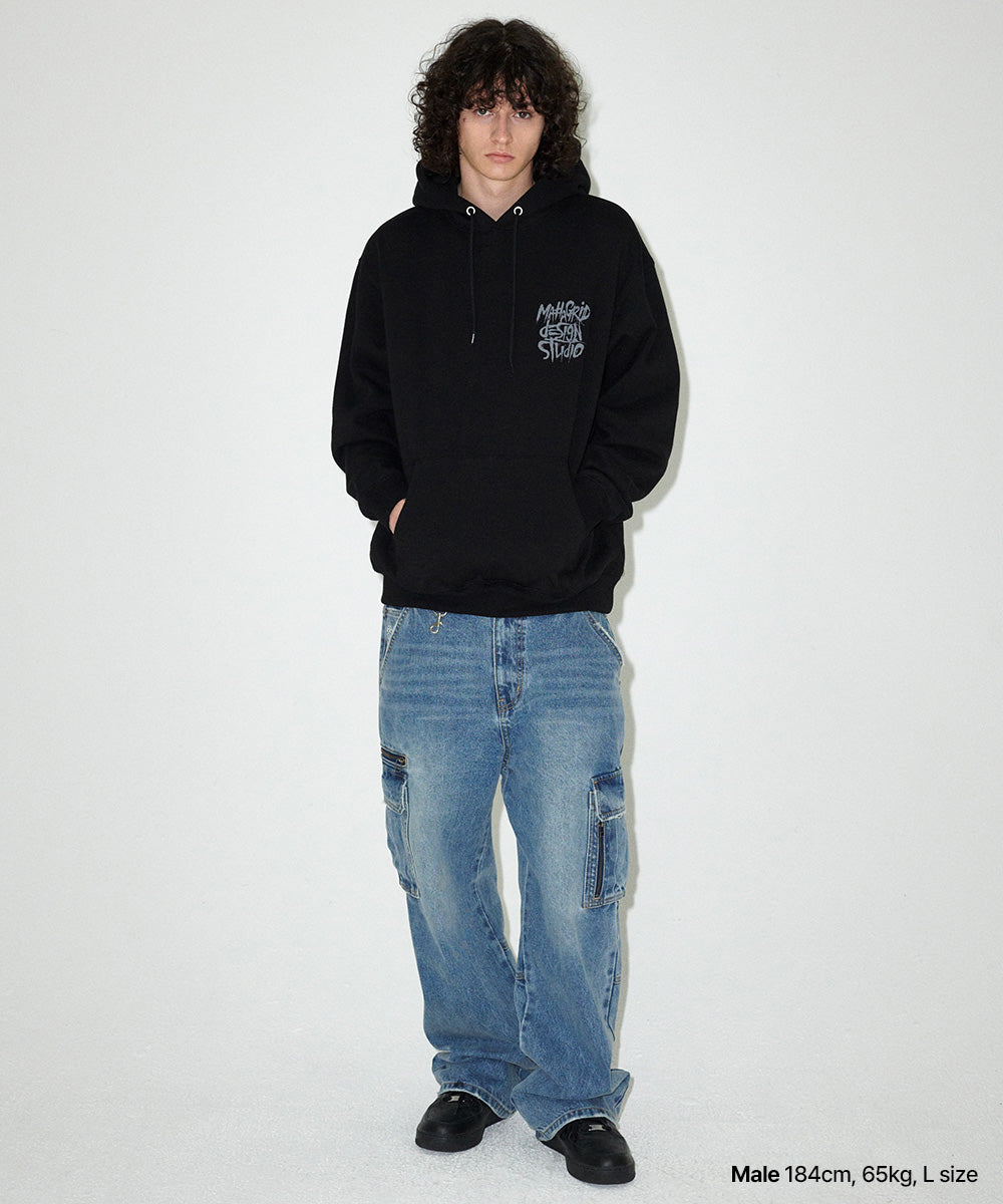 Mahagrid Slash Logo Hoodie