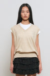 General Idea WOMAN Back Point Loose Fit Vest