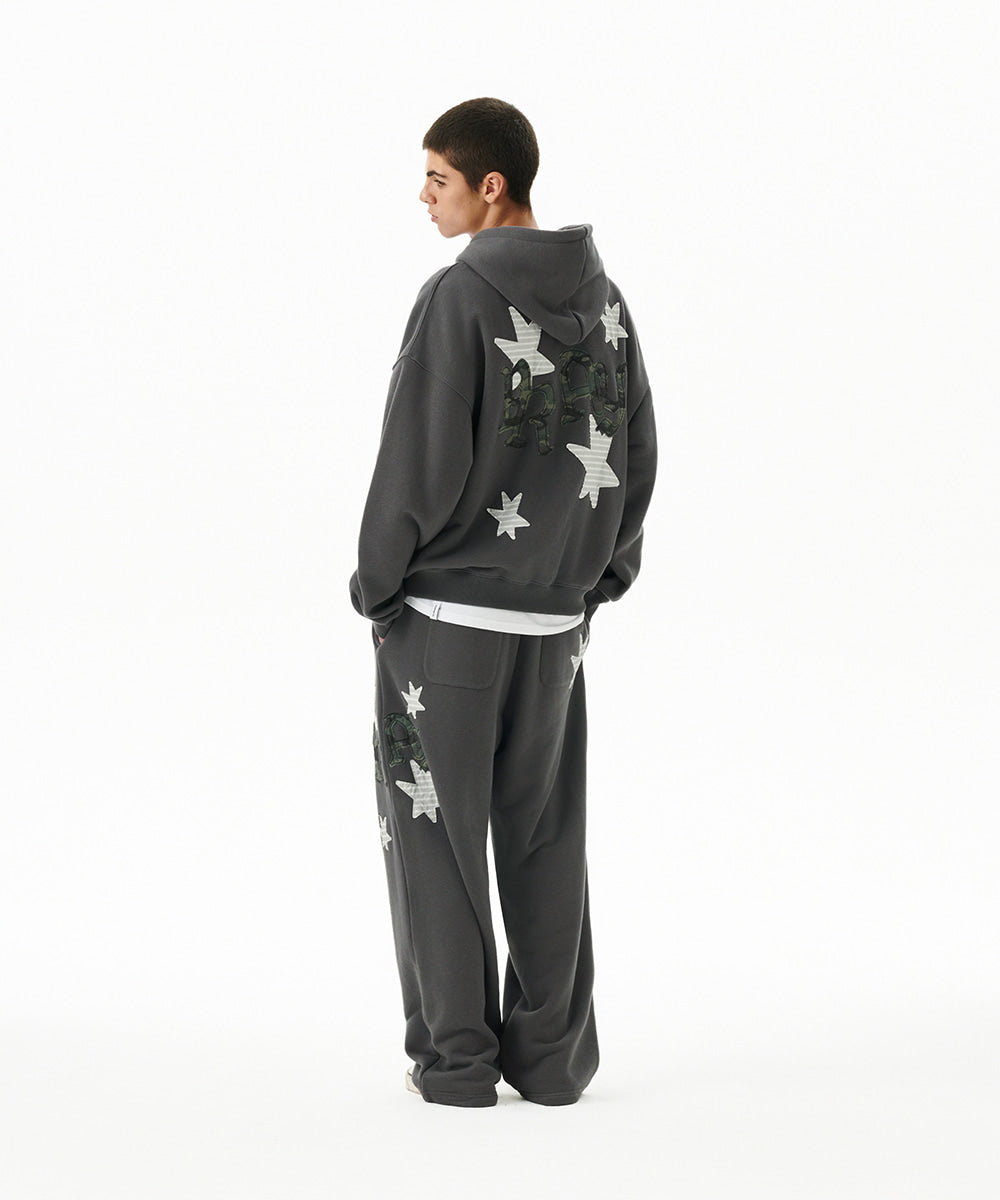 Mahagrid PRAY APPLIQUE SWEAT PANT