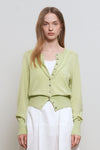 General Idea WOMAN Signature Crew Neck Cardigan