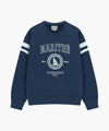 Marithé François Girbaud MARINE GRAPHIC SWEATSHIRT