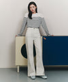 Marithé François Girbaud W BOOT-CUT DENIM PANTS