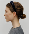 Marithé François Girbaud Regular Logo Velvet Hair Band
