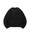 Nice Ghost Club 3 Star Long Sleeve Knit Tee [Black]