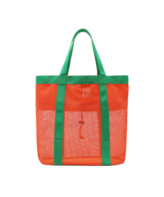 Cavish Mesh Beach Shoulder Bag [Orange]
