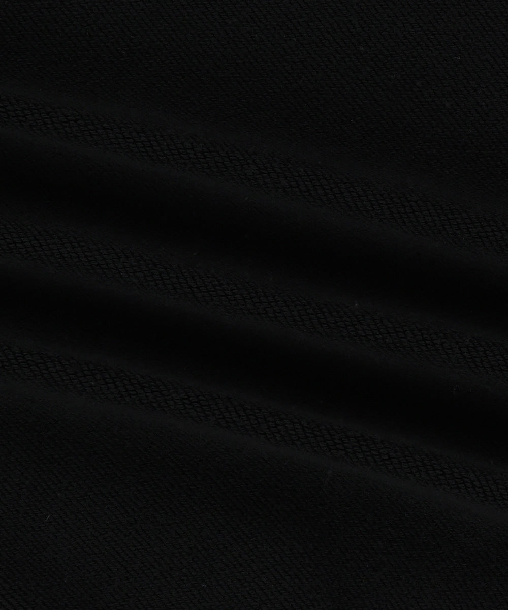 Mahagrid mah CUT OFF APPLIQUE ZIP-UP HOODIE