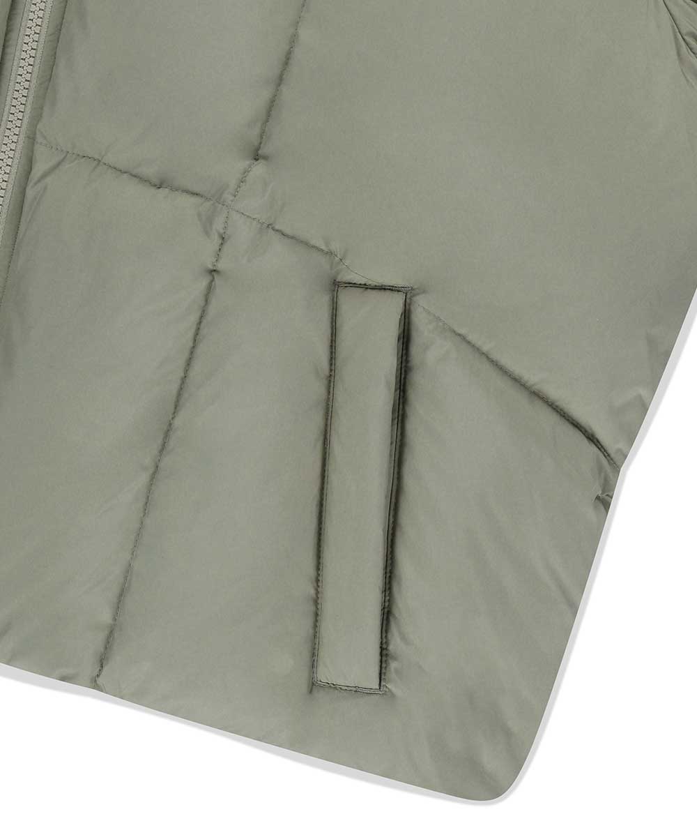 Mahagrid Curved Duckdown Parka [Khaki]