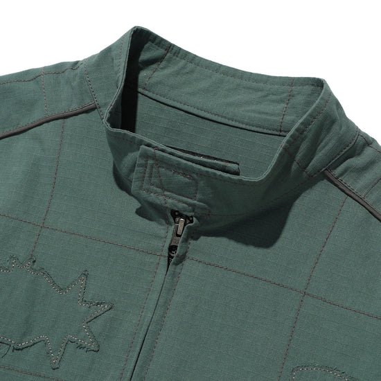Nice Ghost Club Wappen Racing Jacket