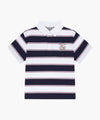 Marithé François Girbaud Kids Multi Stripe Collar Tee