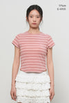 General Idea WOMAN Slim Fit Multi Stripe T-Shirt