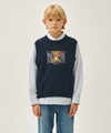Marithé François Girbaud Kids Bear Classic Logo Knit Vest