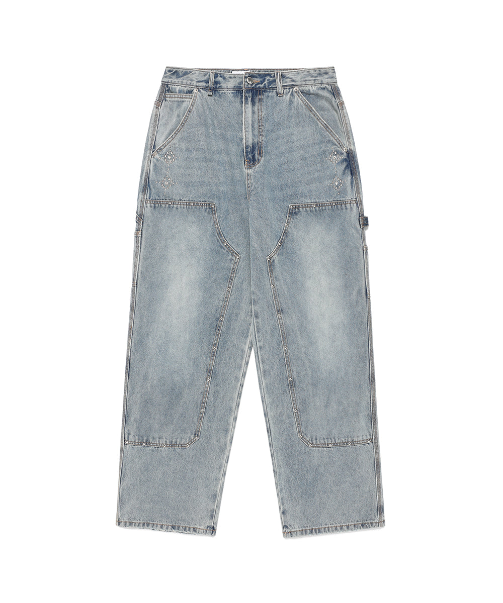 Cavish Double Knee Carpenter Denim Pants