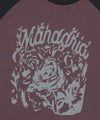 Mahagrid Rose Raglan Tee