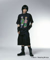 Nice Ghost Club Soul Pussy Cat Ghost Soul Girl Big Tee Black
