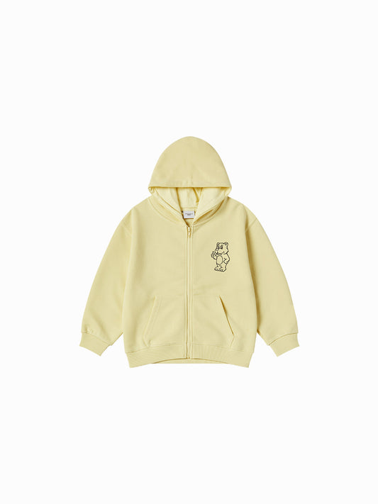 ADLV Kids Basic AC Bear Hoodie Zip Up