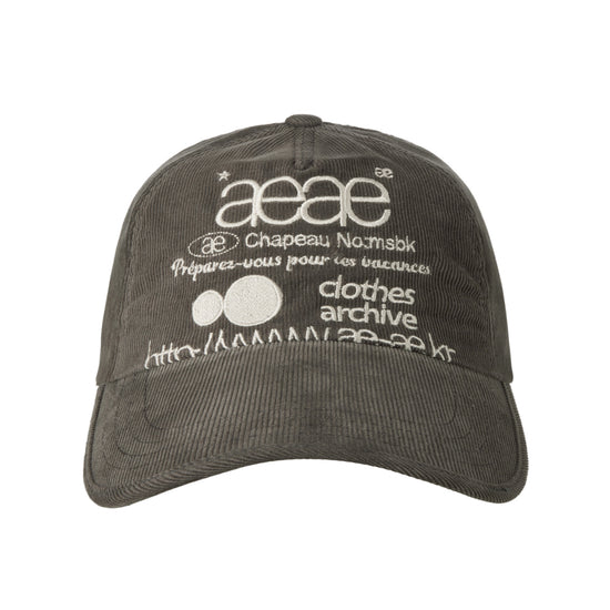 AEAE Web Logo Corduroy Cap