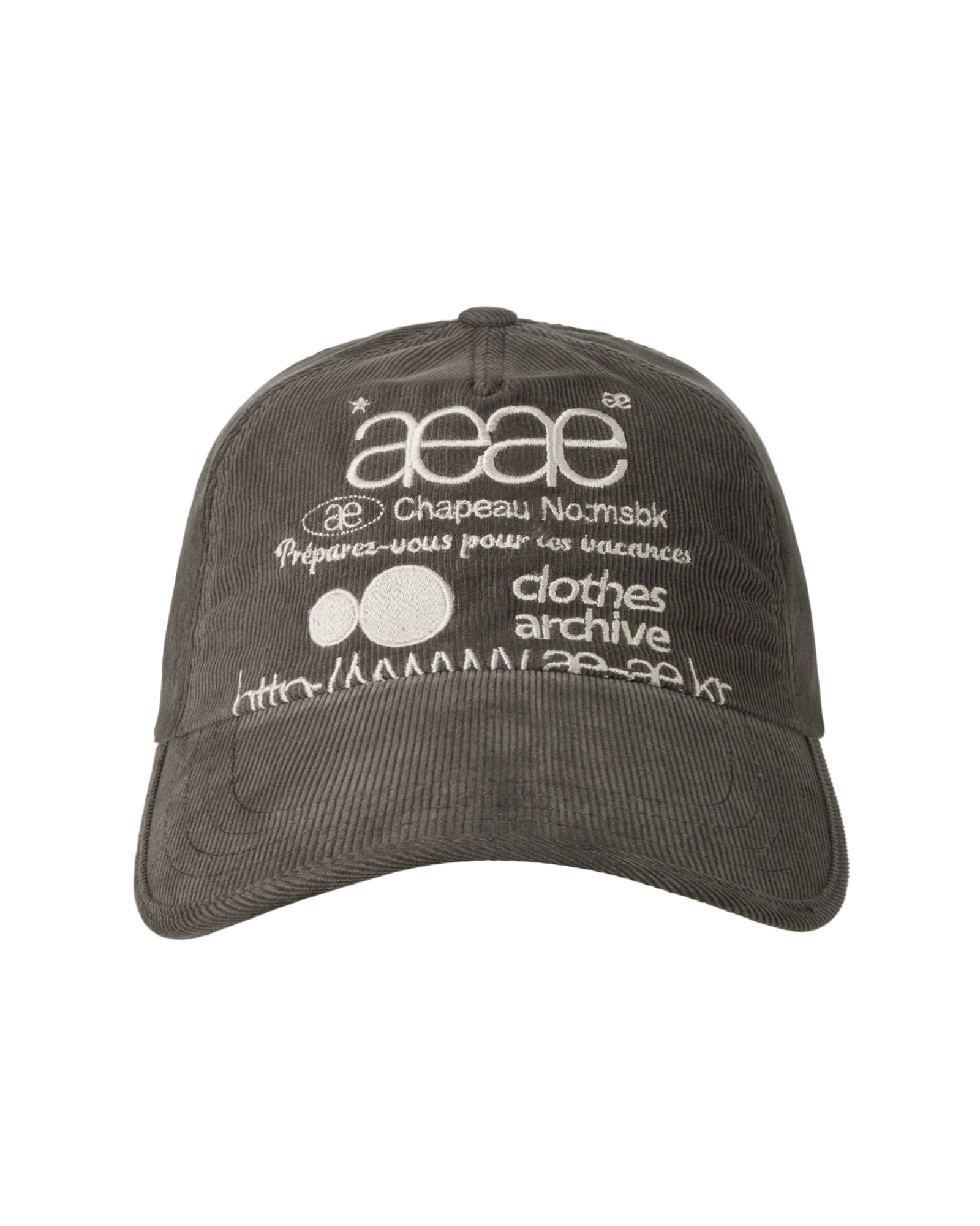 AEAE Web Logo Corduroy Cap