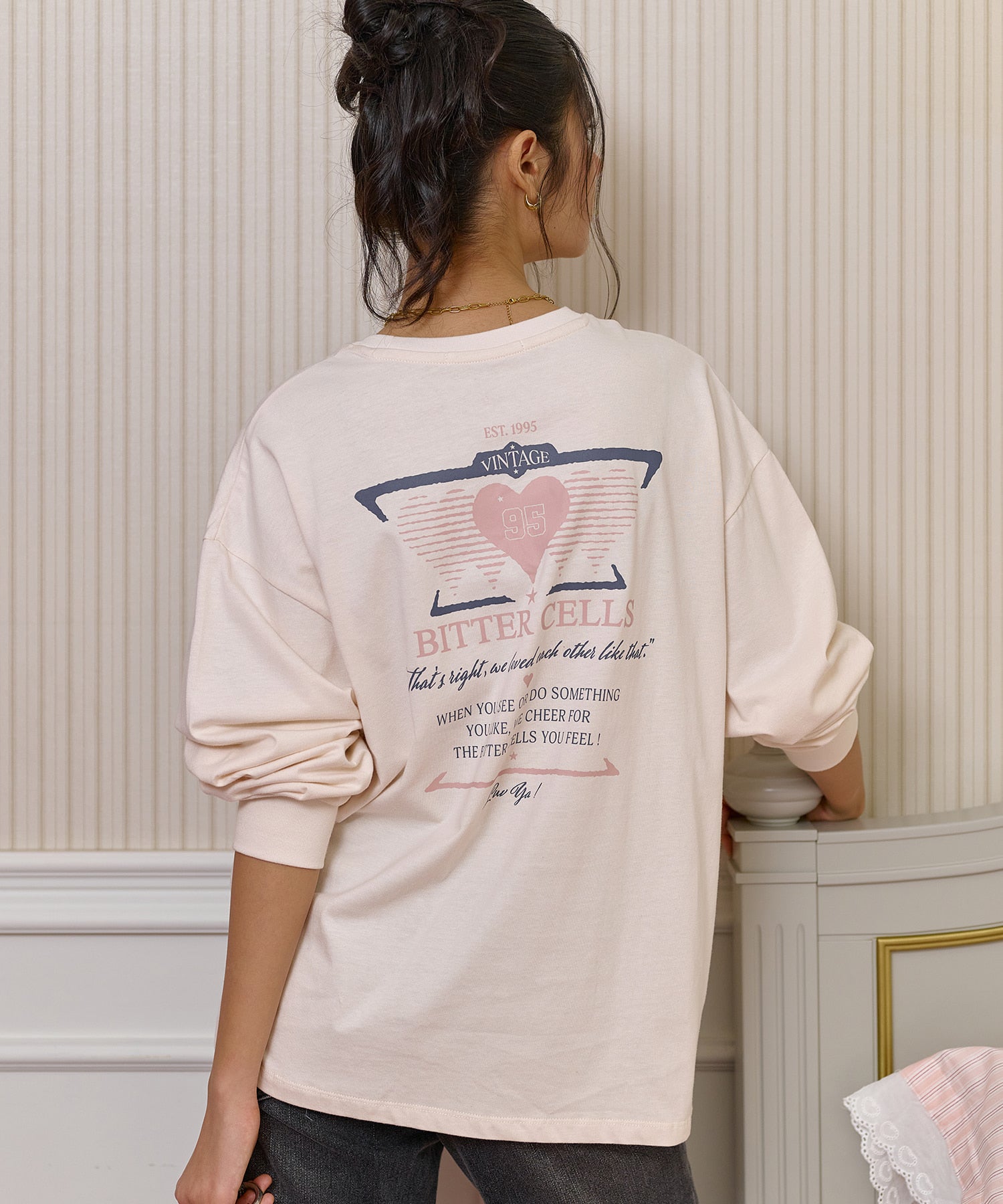 Bitter Cells Sporty Heart Long Sleeve
