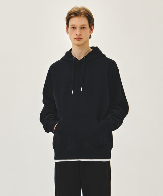Marithé François Girbaud CLASSIC LOGO EMBROIDERY HOODIE