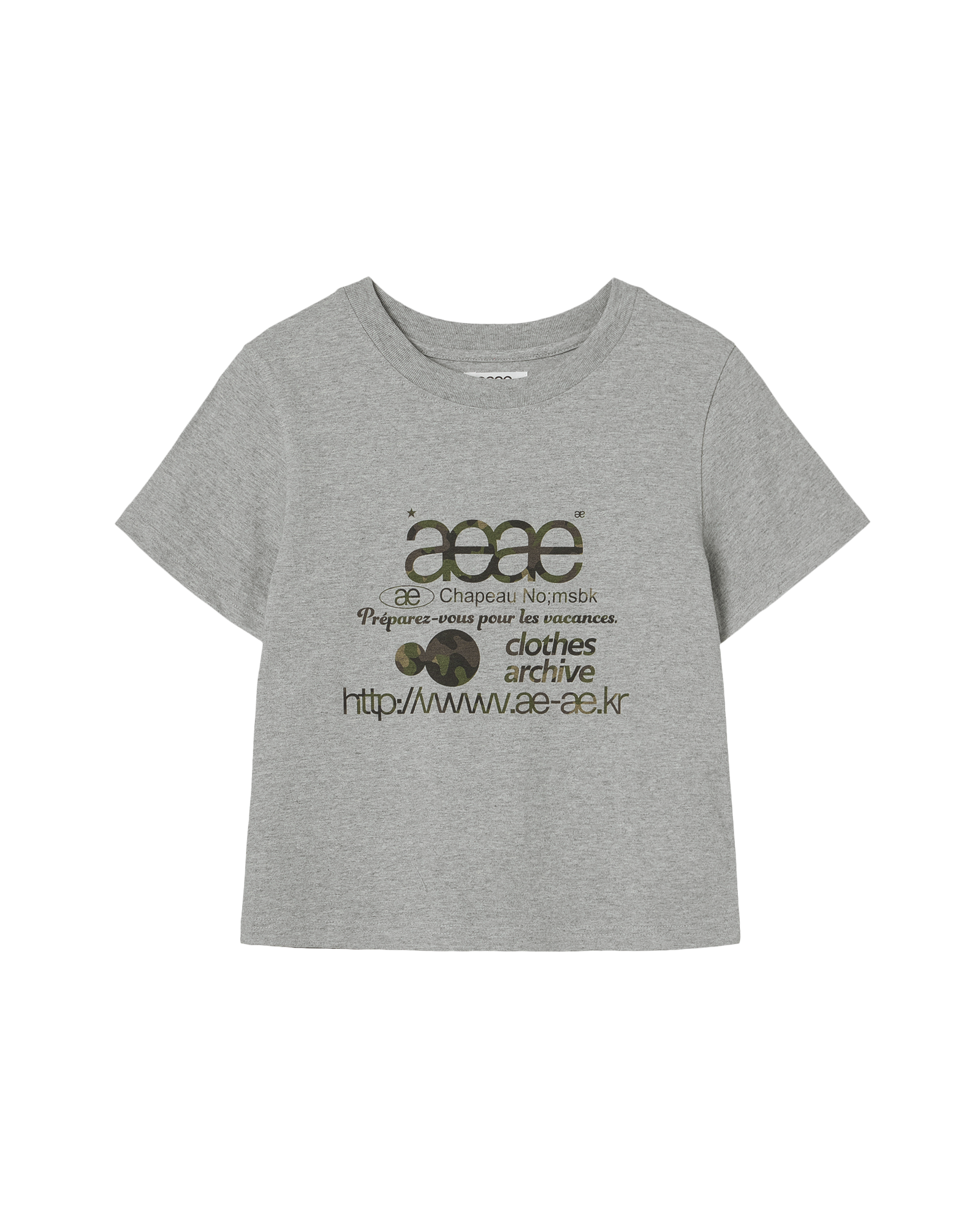 AEAE Web Logo Crop T-Shirts