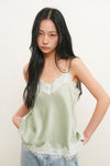General Idea WOMAN Silky Lace Camisole