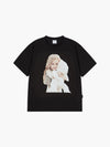 ADLV Baby Face White Bear Doll Sleeve T-Shirt