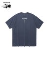 Nice Ghost Club Ghost Angels Scene Pigment Big Tee Navy