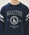 Marithé François Girbaud MARINE GRAPHIC SWEATSHIRT