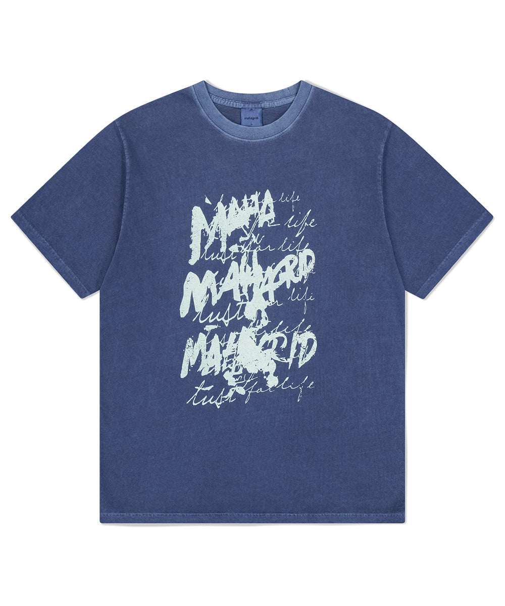 Mahagrid Writer Pigment Tee