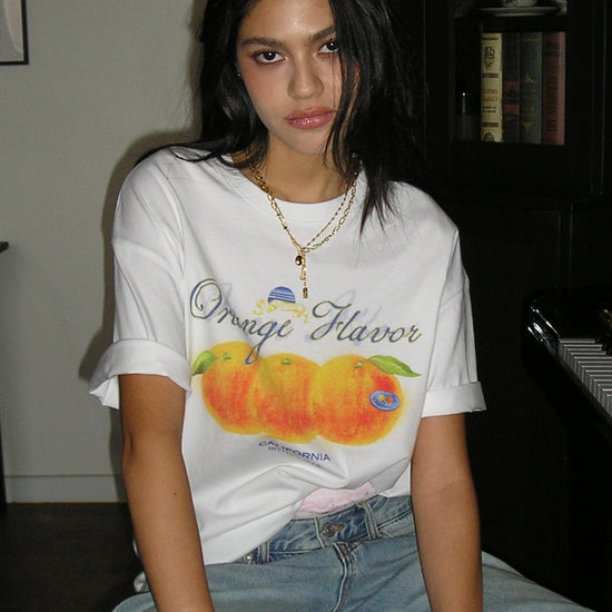 Bitter Cells Sunset Orange Tee