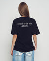 ADLV Flocking Basic Logo Short Sleeve T-Shirt