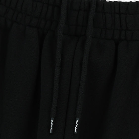 Mahagrid mah CUT OFF APPLIQUE SWEATPANT