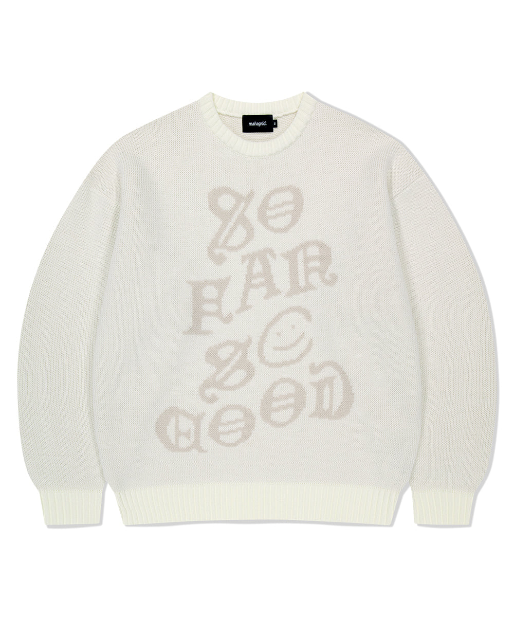 Mahagrid So Far So Good Knit Sweater