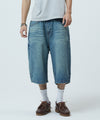 Mahagrid Bermuda Domingo Denim Shorts [Blue]