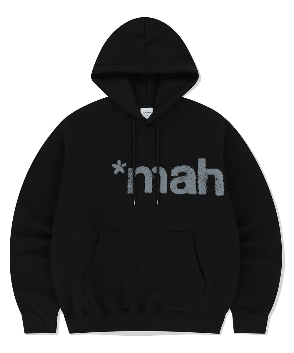 Mahagrid mah SPRAY HOODIE [BLACK]