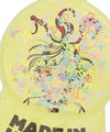 Nice Ghost Club Ghost Angel Snowball Key Chain [Yellow]