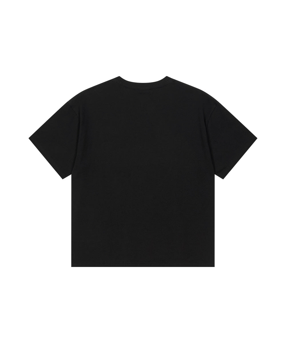 Mahagrid Camo Basic Logo Crop Tee