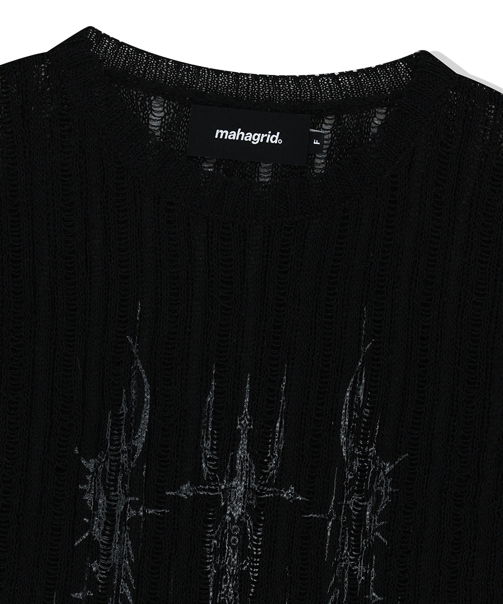 Mahagrid Tattoo Crochet Knit