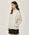 Marithé François Girbaud W HIGHNECK PACKABLE NYLON JACKET