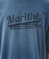 Marithé François Girbaud GRADATION DYEING OVERSIZED TEE