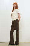 General Idea WOMAN Layered Essential Half Pullover