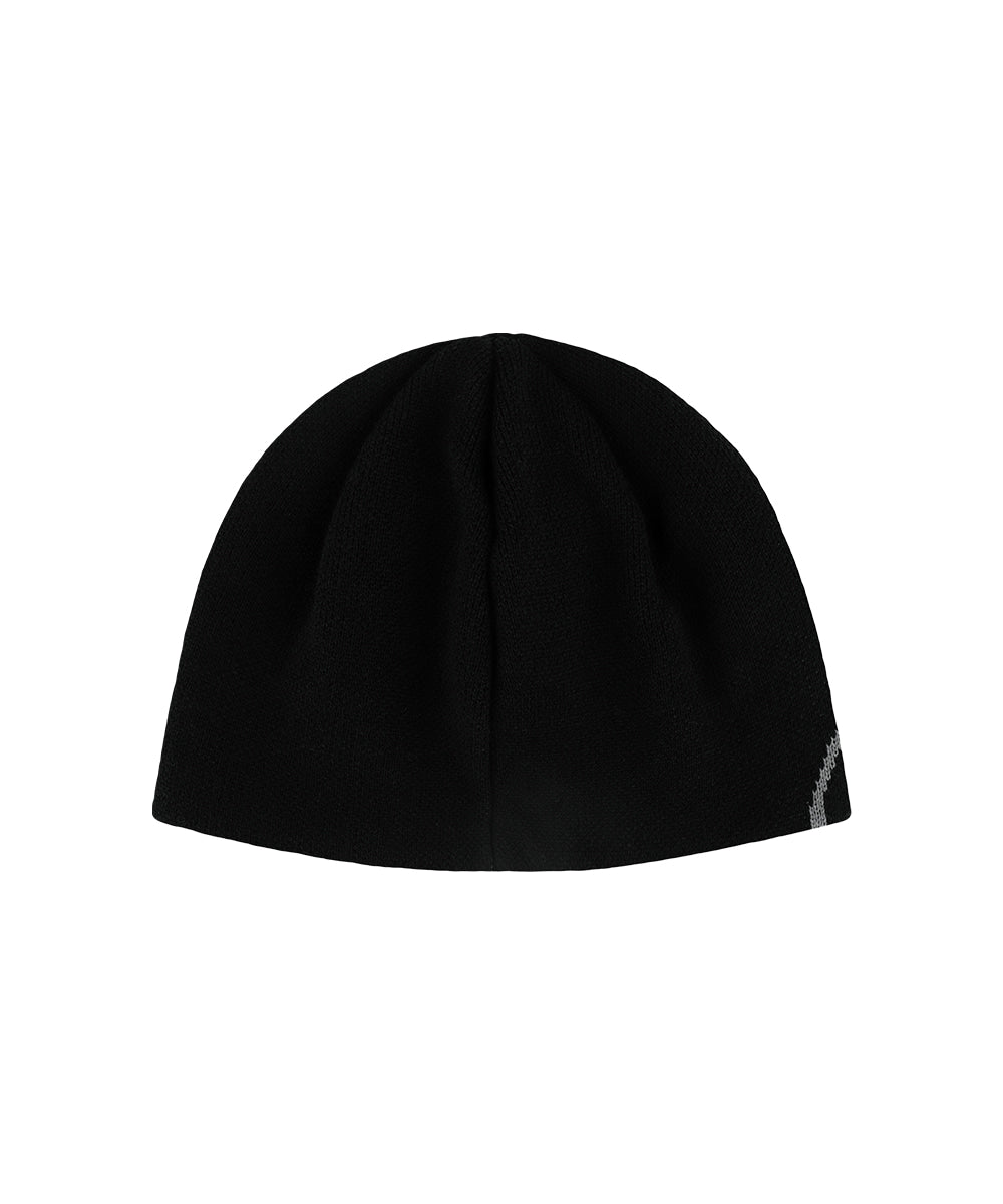 Mahagrid Present Lettering Knit Beanie Black