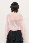 General Idea WOMAN Packable Sheer Long Sleeve Cardigan