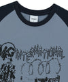 Mahagrid International Raglan Long Sleeve Tee