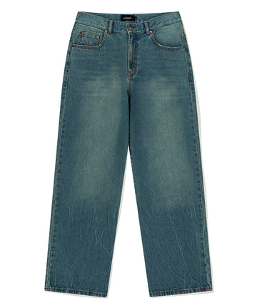 Mahagrid Mud Washing Denim Pant