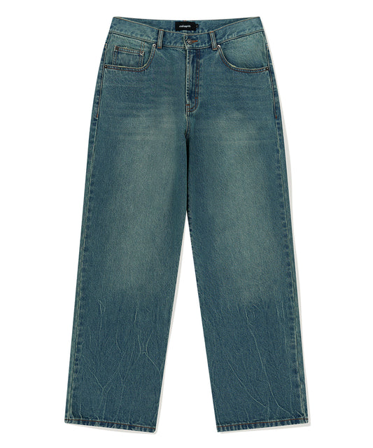 Mahagrid Mud Washing Denim Pant