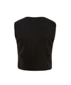 Bitter Cells Luv Satin Vest-Black