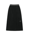 Nice Ghost Club Big Star Logo Sweat Skirt [Black]
