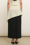 General Idea WOMAN Pleated Knit Wrap Skirt