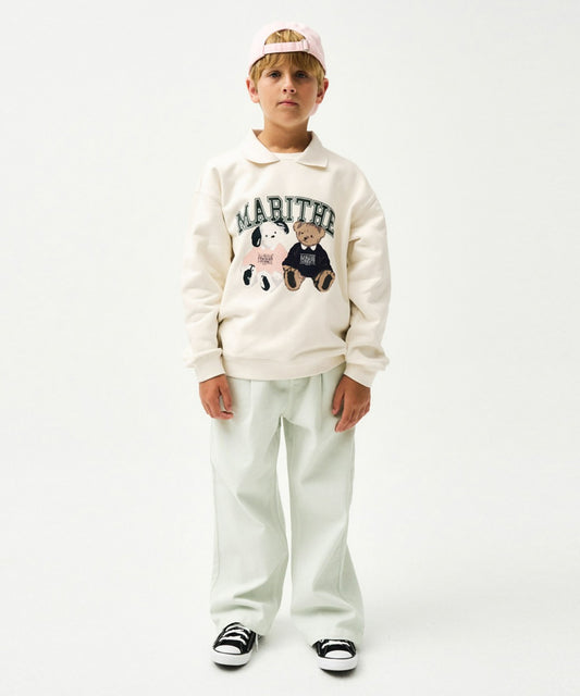 Marithé François Girbaud ENFANT COULEUR DENIM PANTS MINT